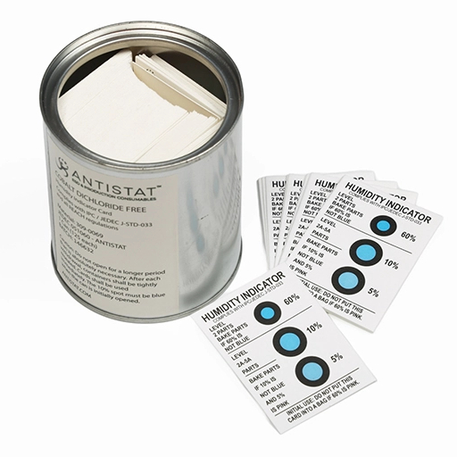 3 نقاط خالية من الكوبالت بولي إلى بطاقات مؤشر الرطوبة الوردية 